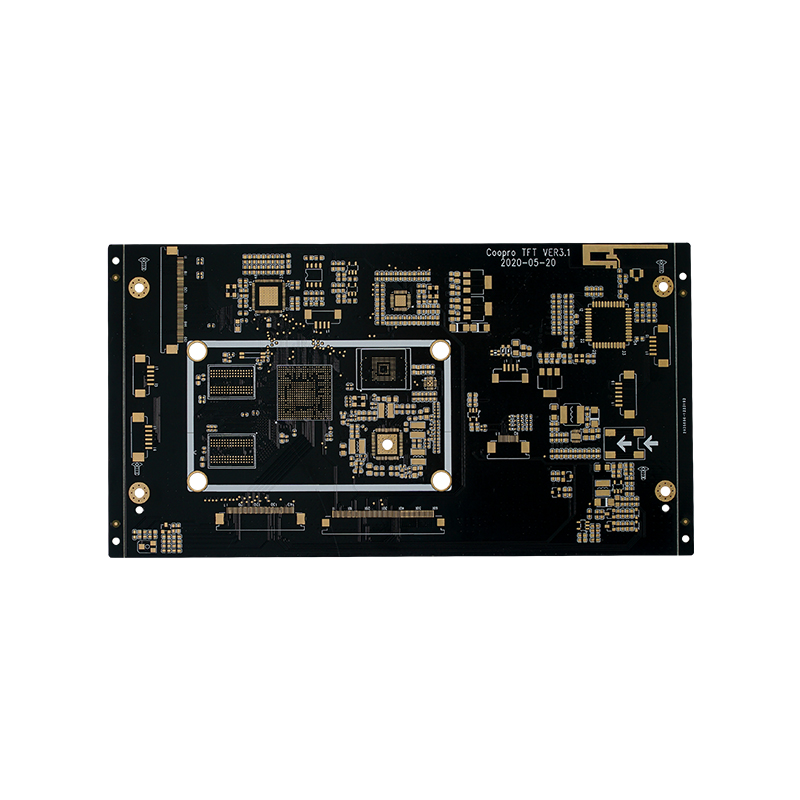 Black PCB mixed with cobalt and carbon