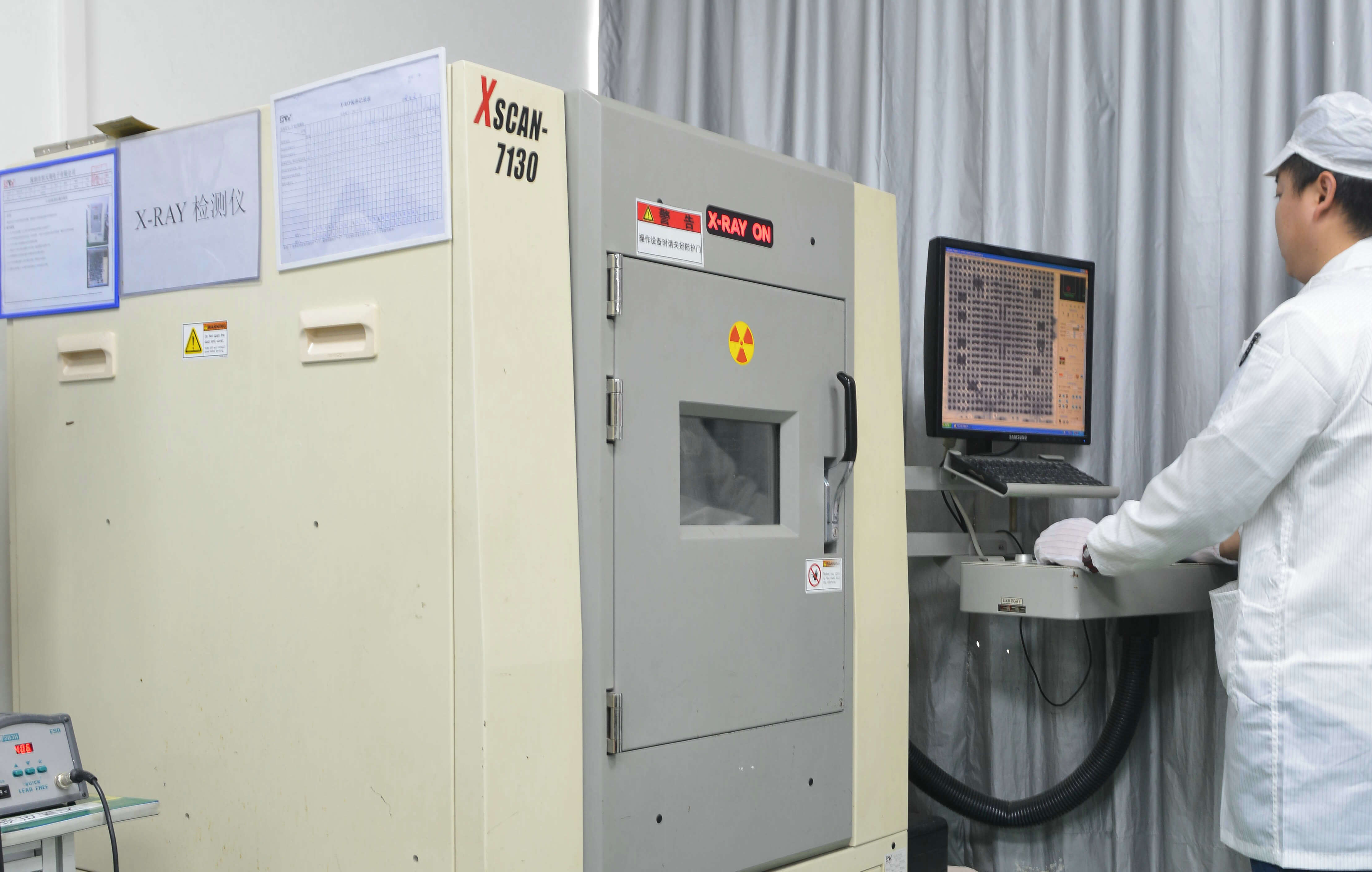 X-Ray Components Inspection For PCB Test
