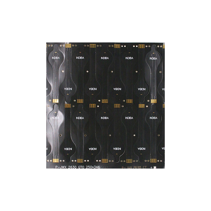 Double-sided flex PCB