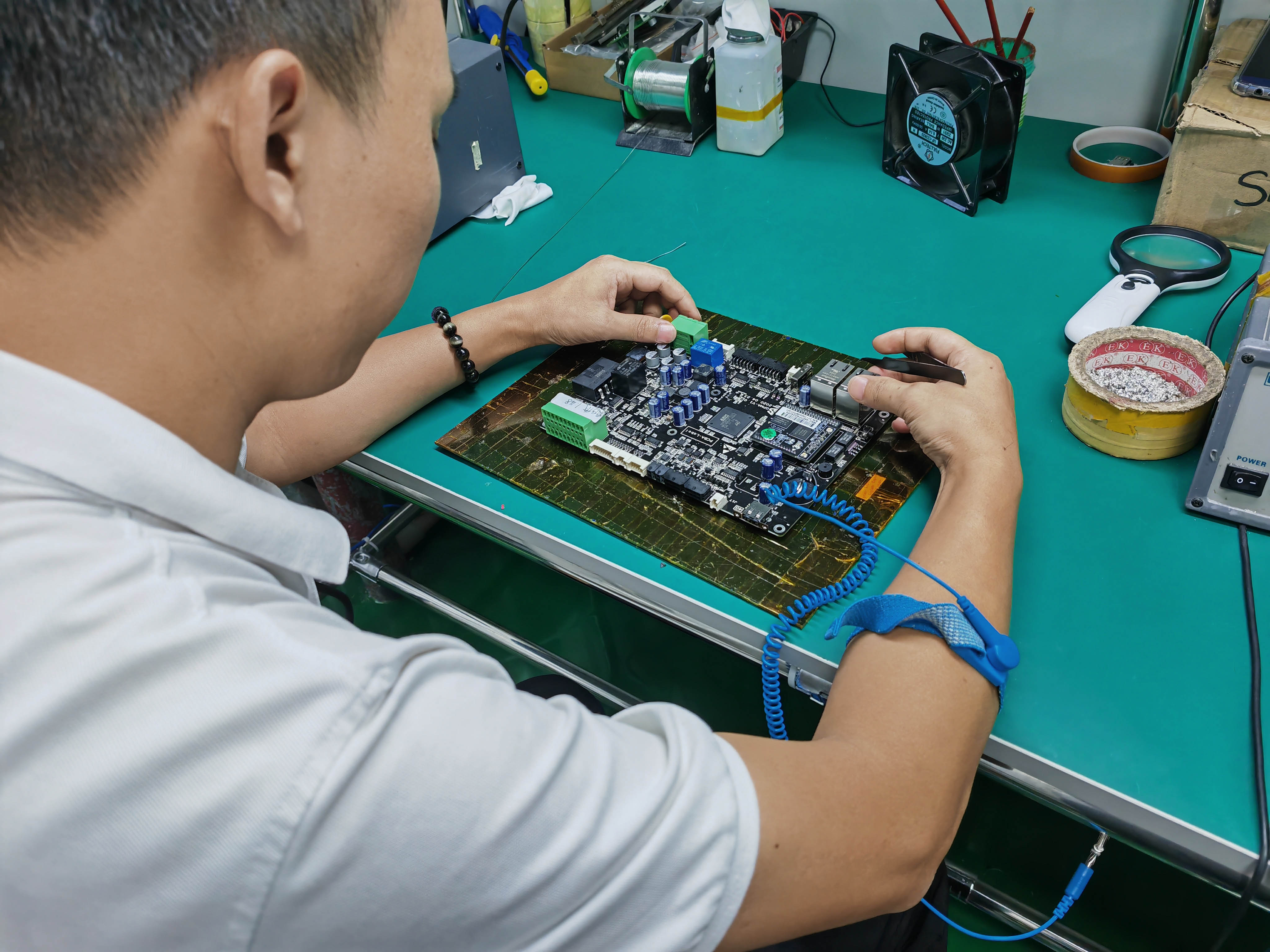 Repair of faulty PCB board