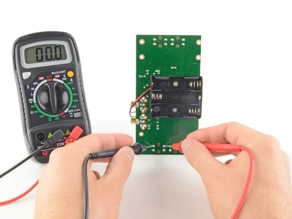 how to test a circuit board with a multimeter