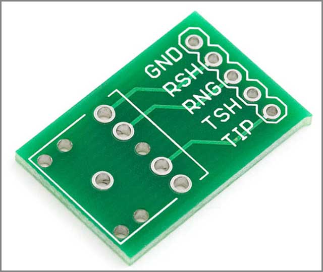 Bare PCB board to be assembled