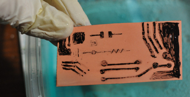 Safety considerations during PCB etching