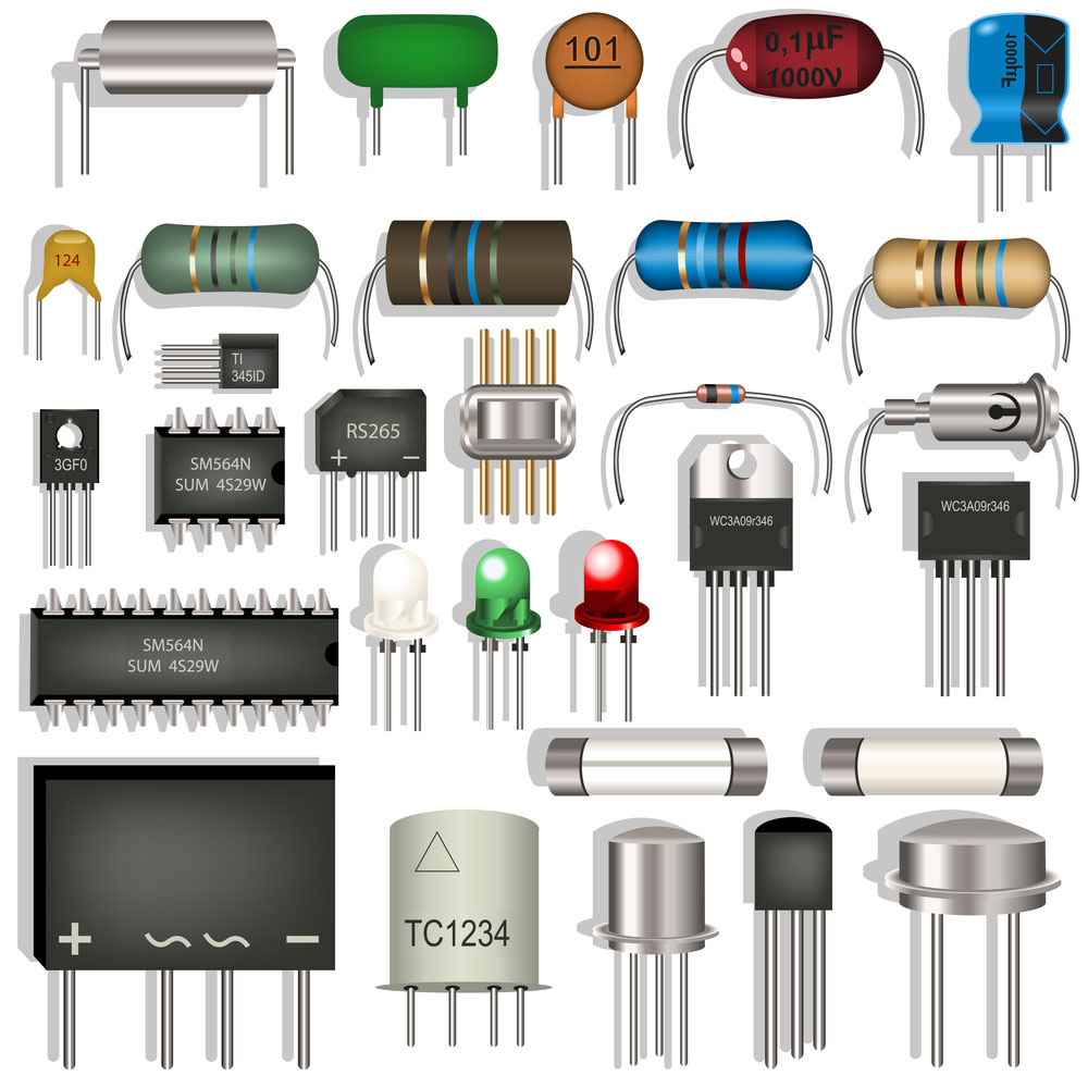 various circuit board components