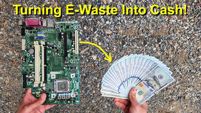 turn waste circuit board into money