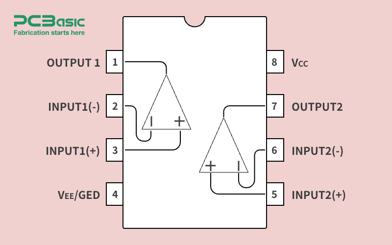 LM358 pinout