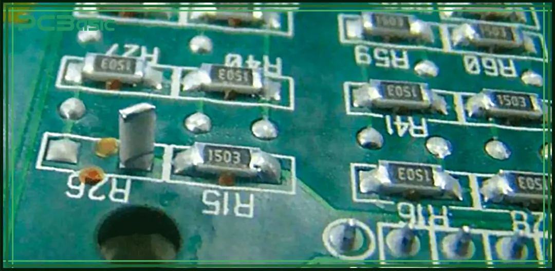 Tombstoning PCB