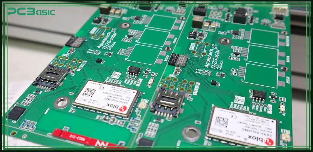 Empilement de circuits imprimés à 6 couches