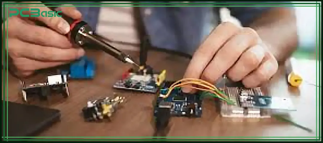 how to solder wires to a circuit board