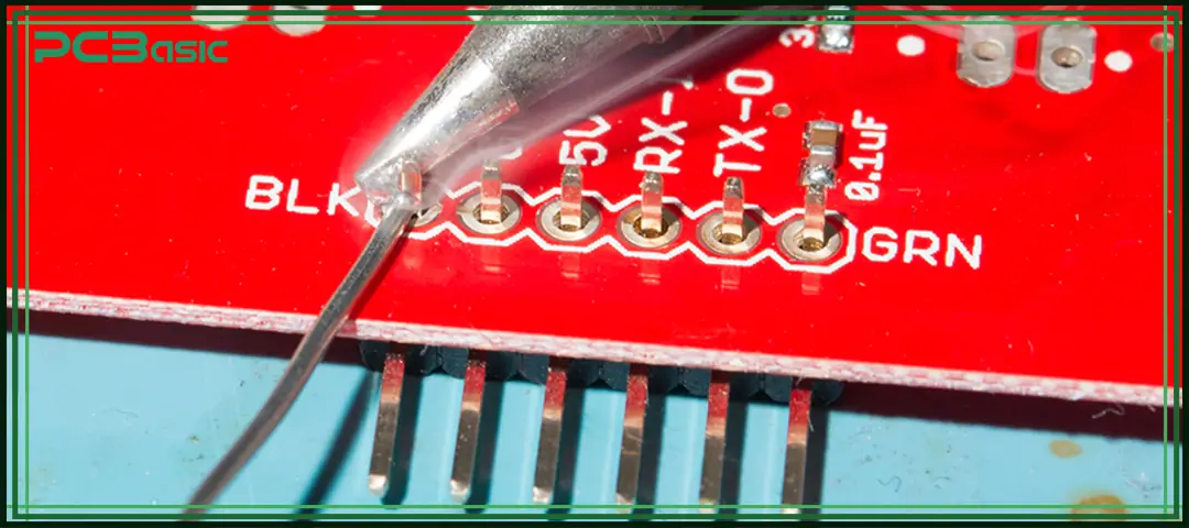 how to solder wires to a circuit board