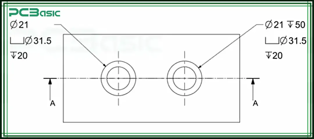 Counterbore