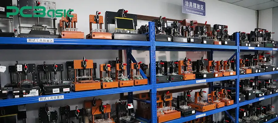 Dispositivos de teste de PCB
