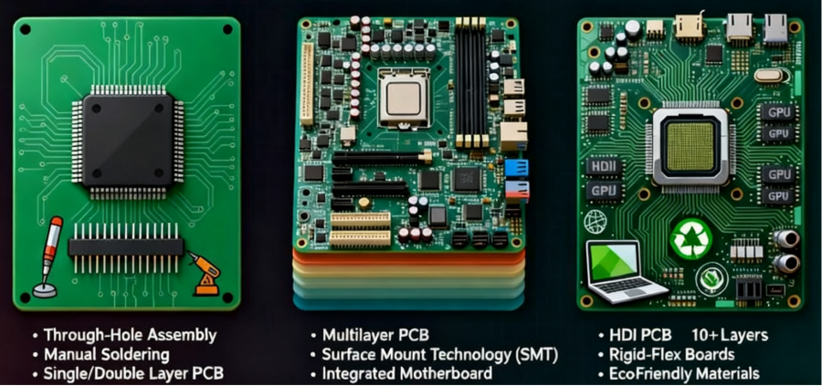 computer PCBs