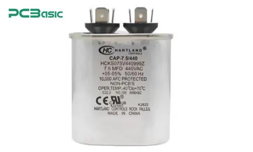 7.5 MFD 440VAC ±5% 50/60Hz