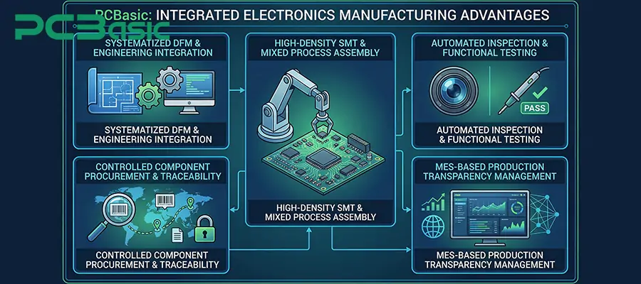 Contract PCB Assembly Manufacturer - PCBasic