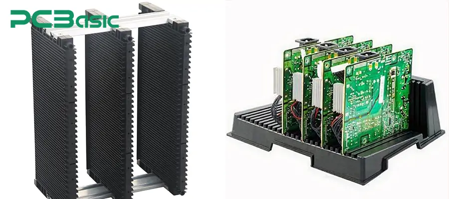 PCB rack and PCB holder