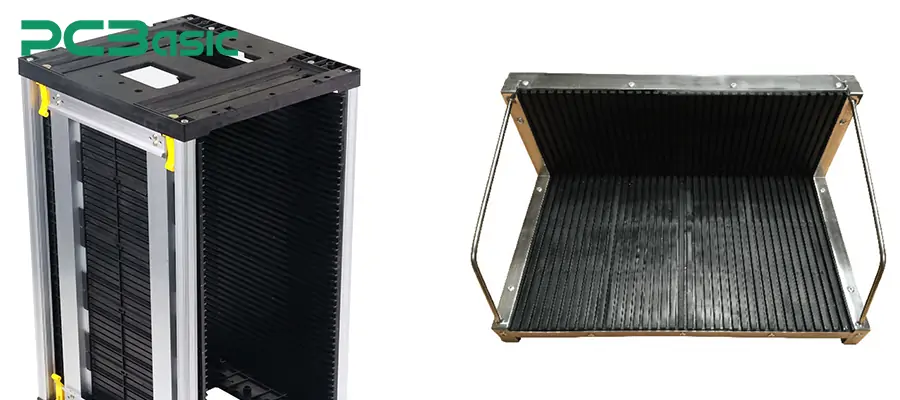 PCB rack and PCB holder