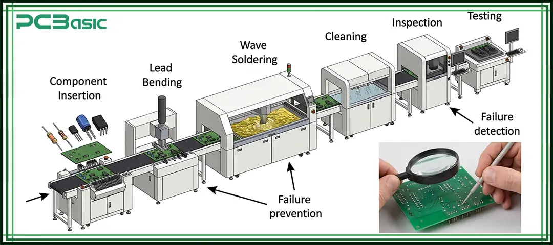 Through Hole Technology (THT) Assembly