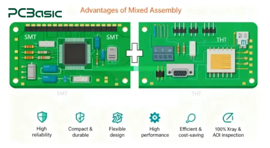 mixed assembly