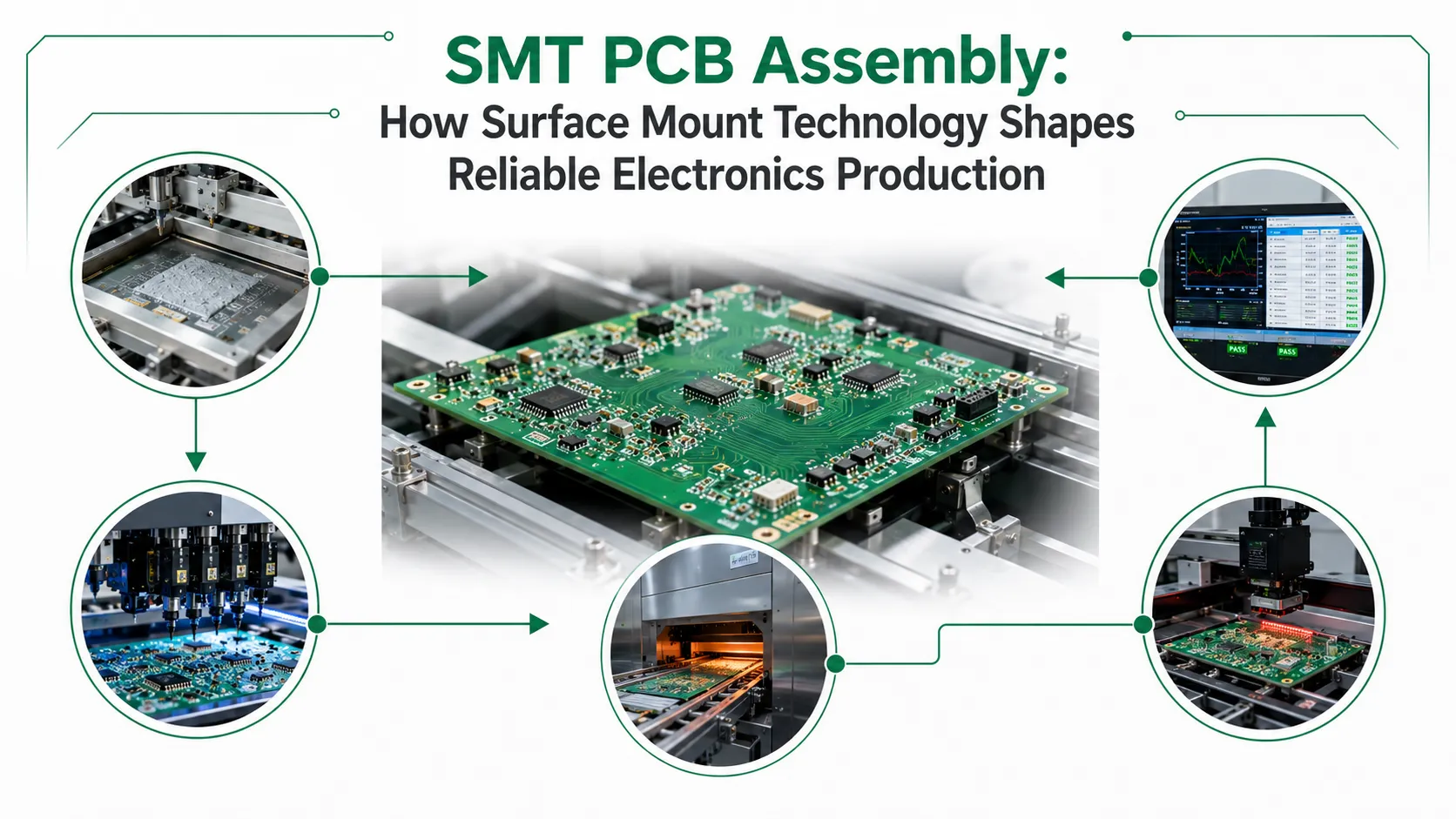 SMT PCB Assembly: How Surface Mount Technology Shapes Reliable Electronics Production SMT PCB Assembly: How Surface Mount Technology Shapes Reliable Electronics Production