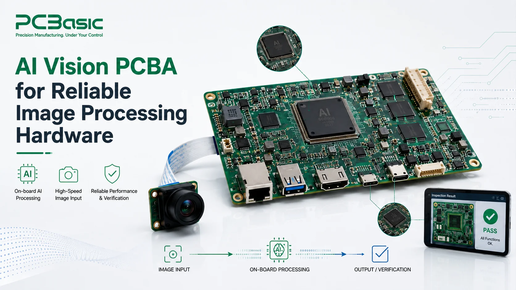 AI Vision PCBA for Reliable Image Processing Hardware AI Vision PCBA for Reliable Image Processing Hardware