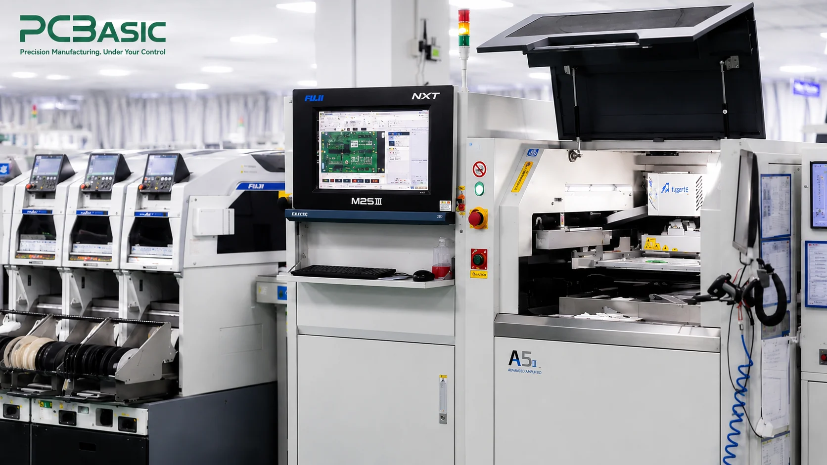 SMT production line for edge computing PCBA