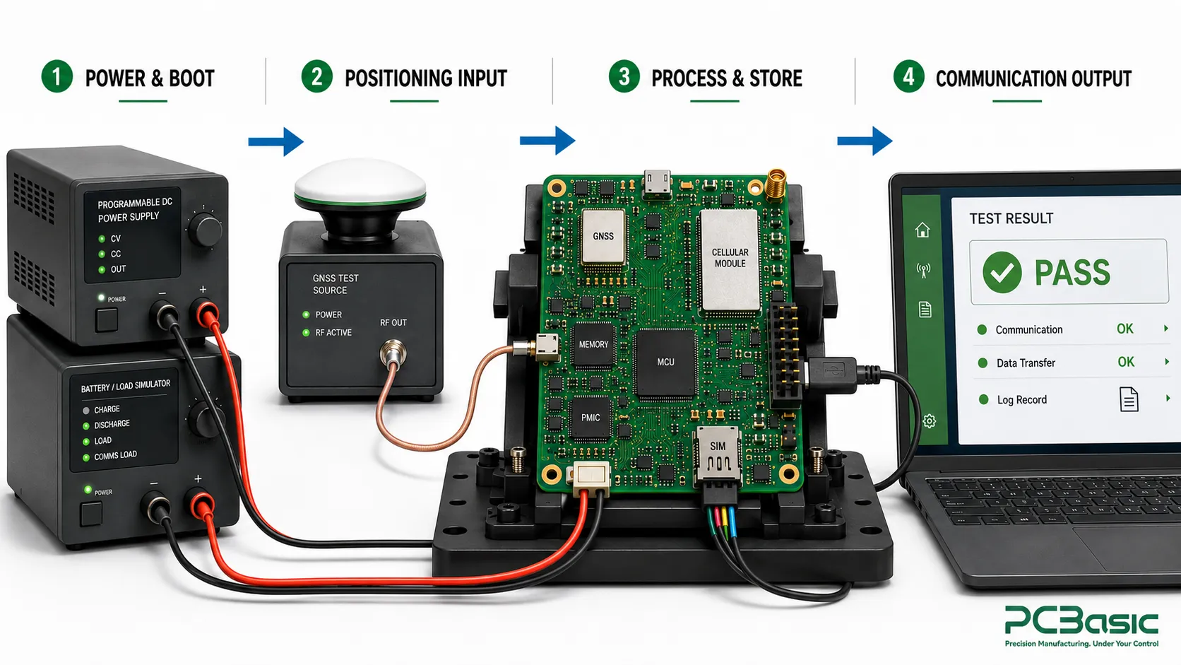 gps pcba test