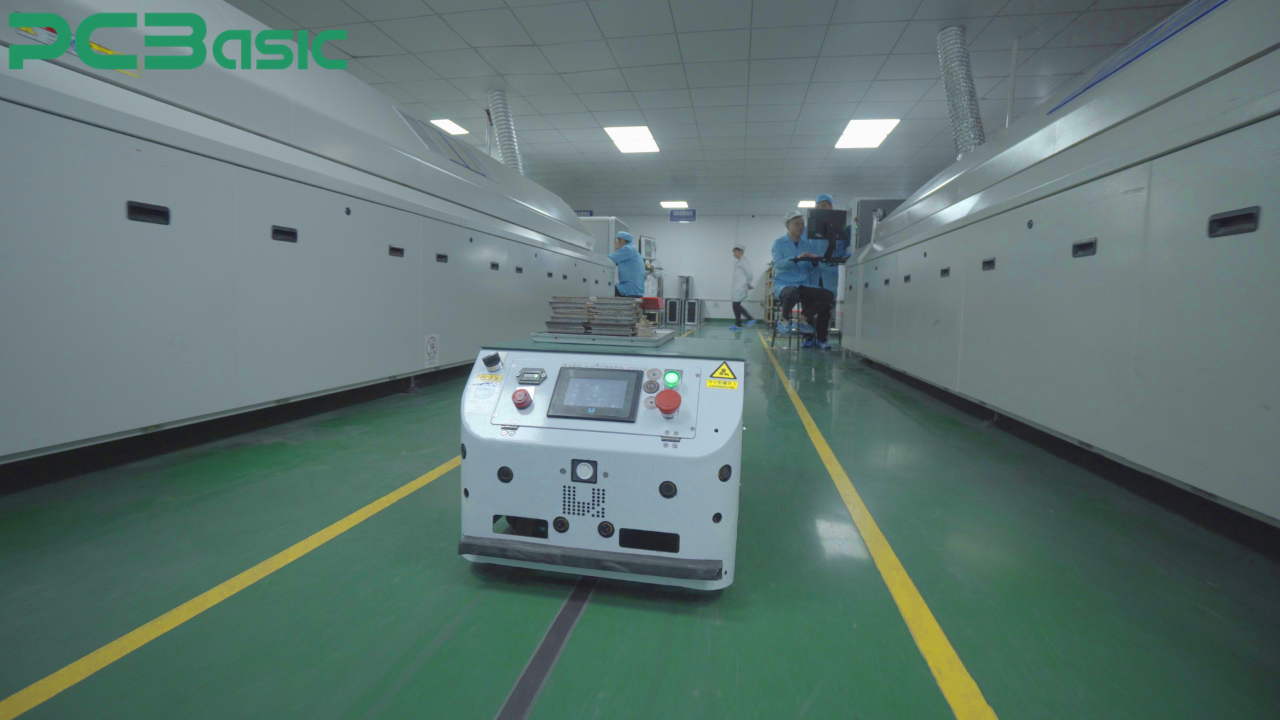 Automated_PCBA_production_line_with_AGV