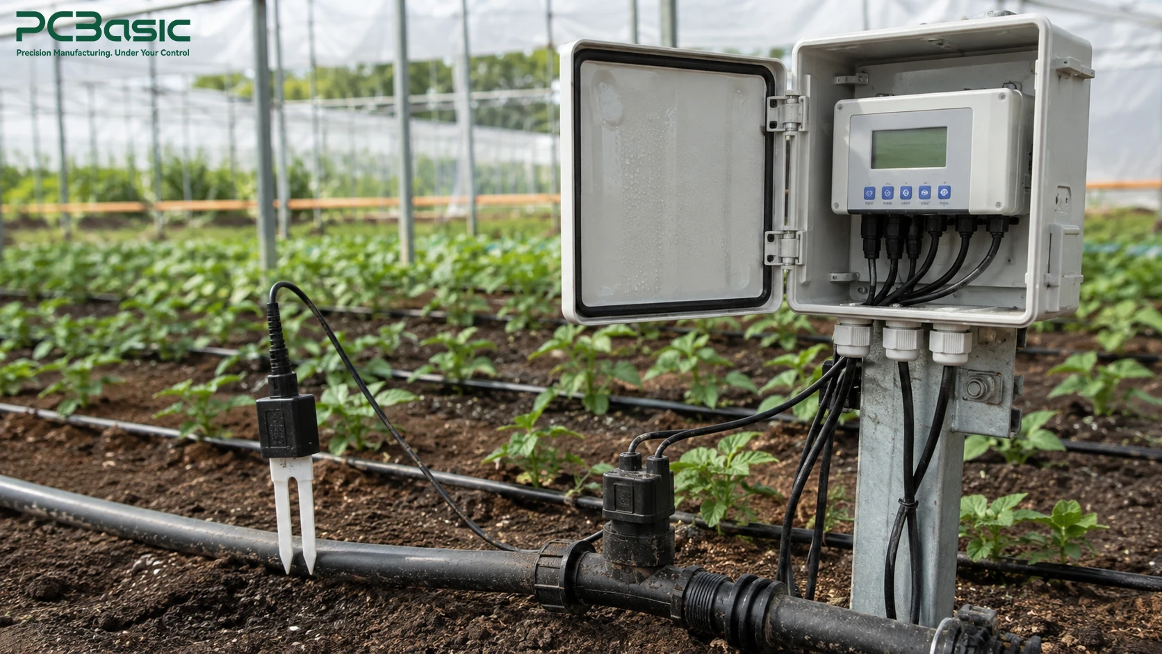 Smart agriculture electronics in field conditions