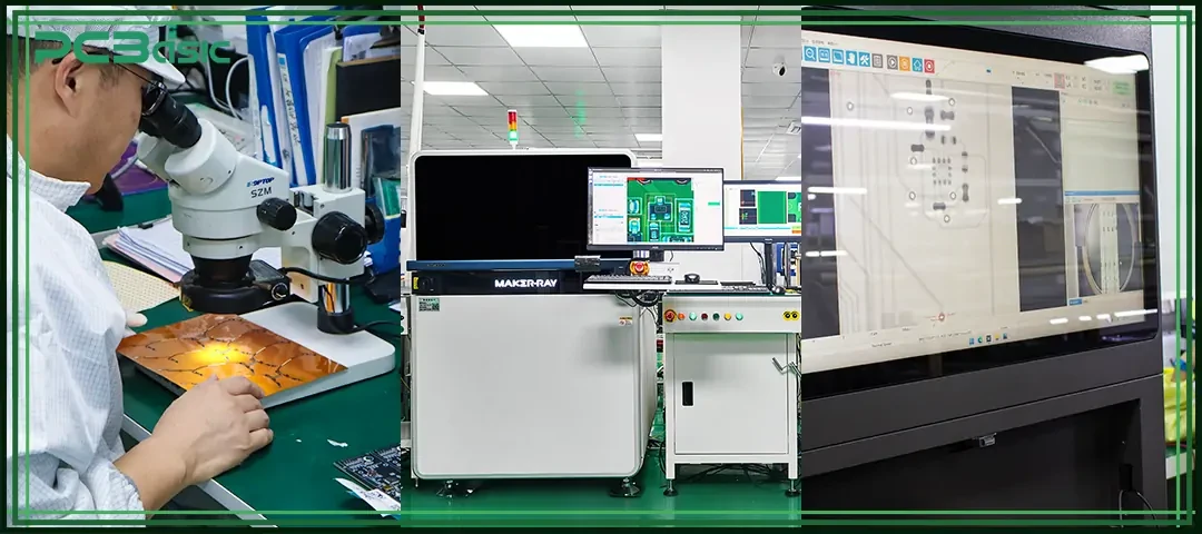 PCBA inspection and X-ray testing PCBA inspection and X-ray testing