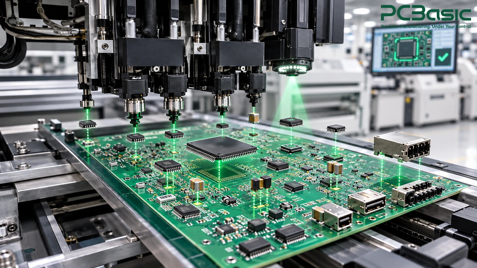Automated SMT and inspection equipment for reliable PCB assembly