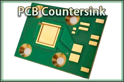 Countersink Holes in PCBs