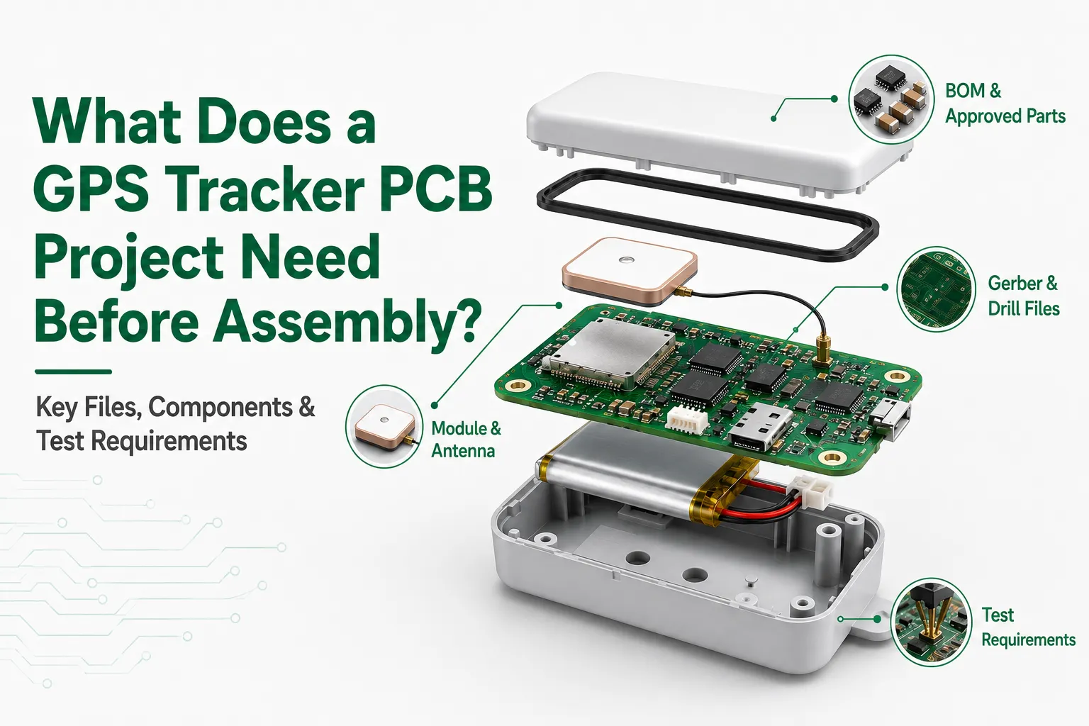 What Does a GPS Tracker PCB Project Need Before Assembly?