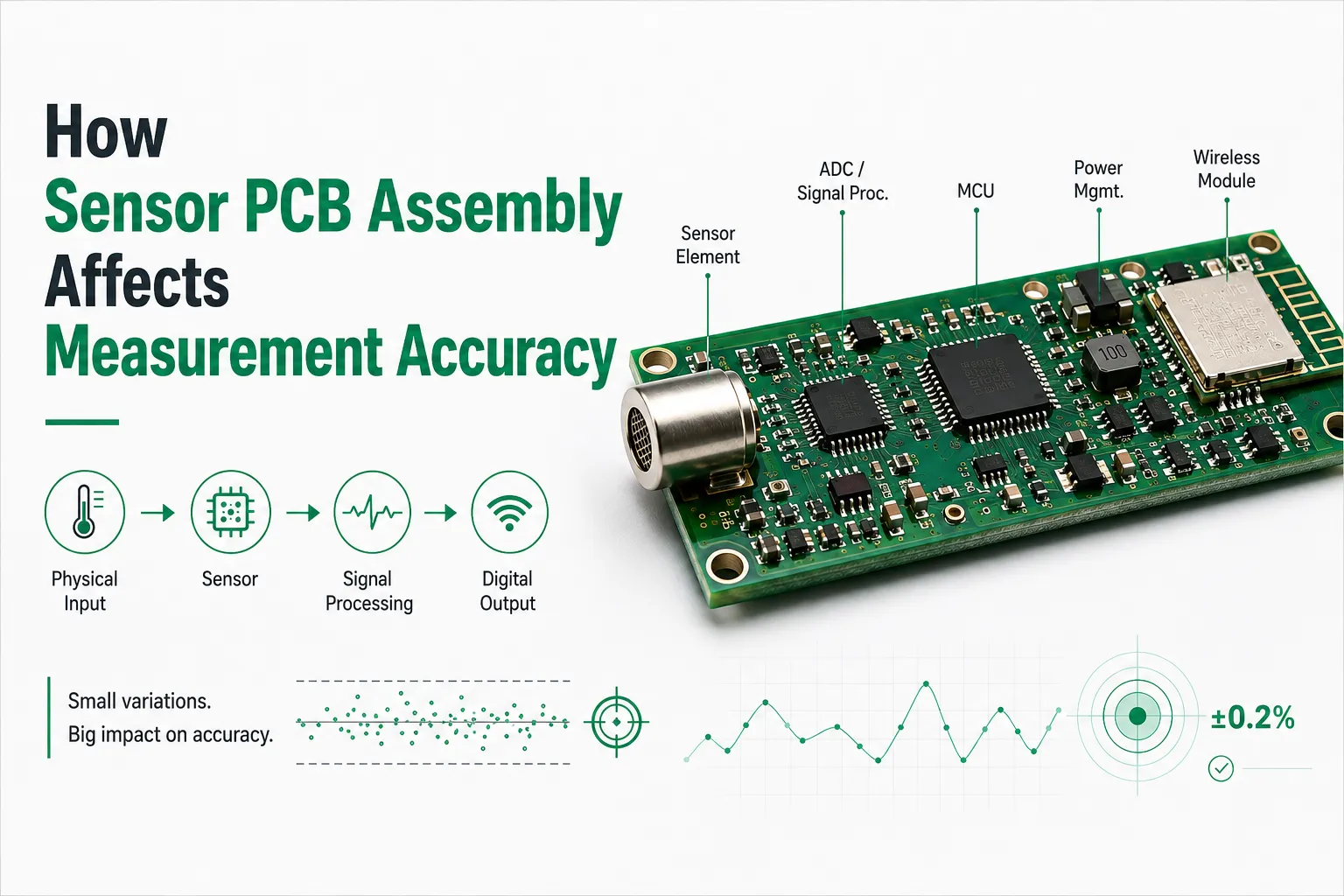 How Sensor PCB Assembly Affects Measurement Accuracy