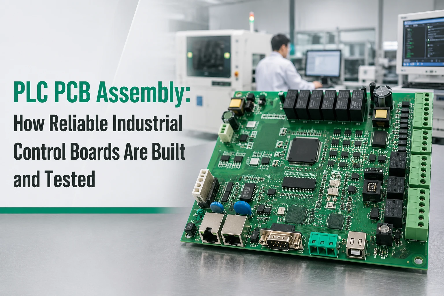 PLC PCB Assembly: How Reliable Industrial Control Boards Are Built and Tested
