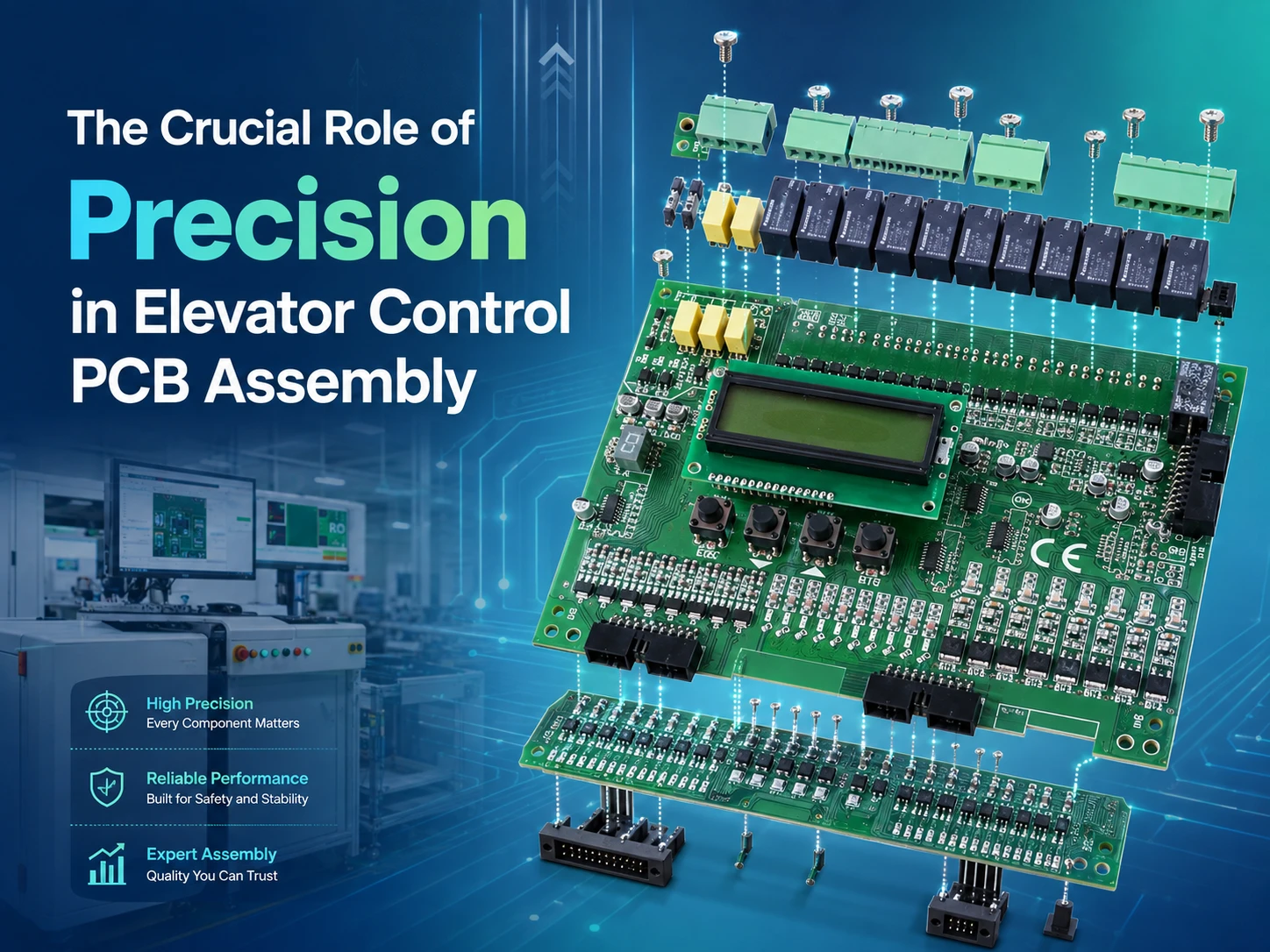 The Crucial Role of Precision in Elevator Control PCB Assembly