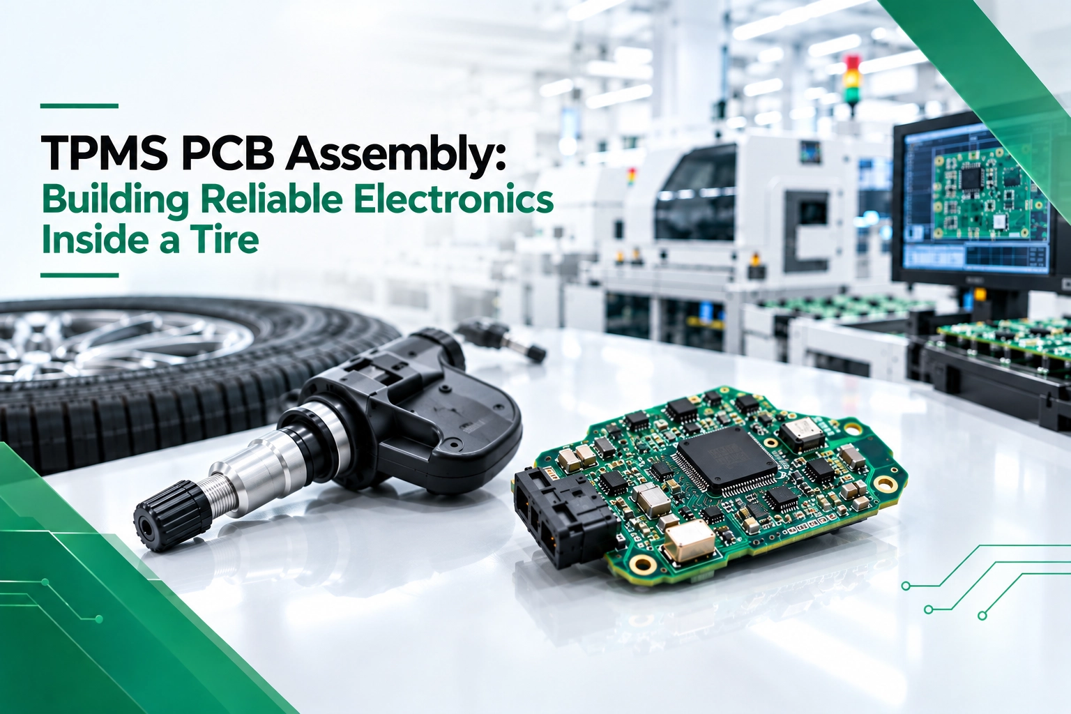 TPMS PCB Assembly: Building Reliable Electronics Inside a Tire