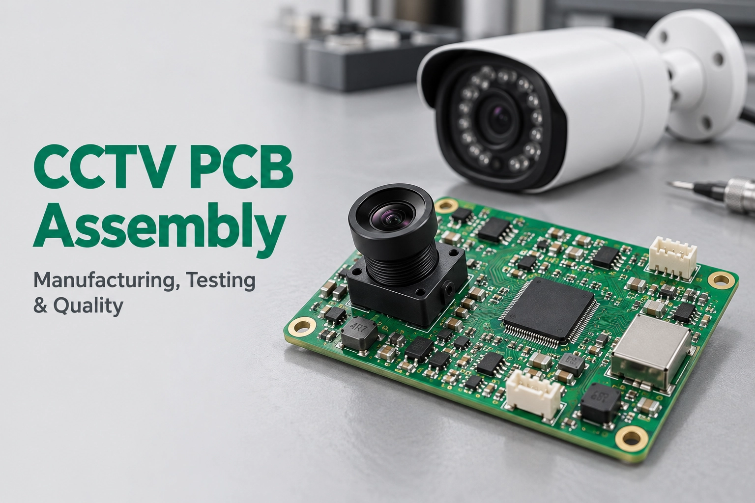 CCTV PCB Assembly: Manufacturing Processes, Testing, and Quality Requirements
