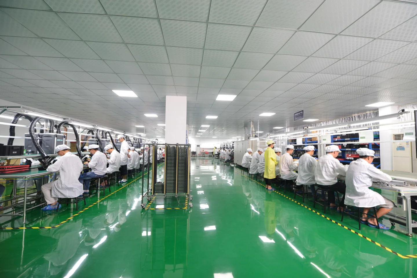 DIP assembly floor