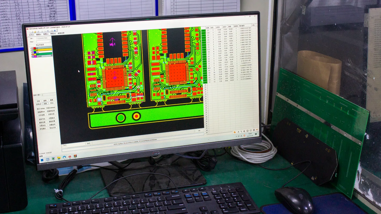 PCBasic engineering team reviewing DFM and manufacturing files